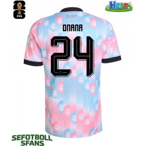 Belgien Amadou Onana #24 Bortatröja VM 2026 Kortärmad